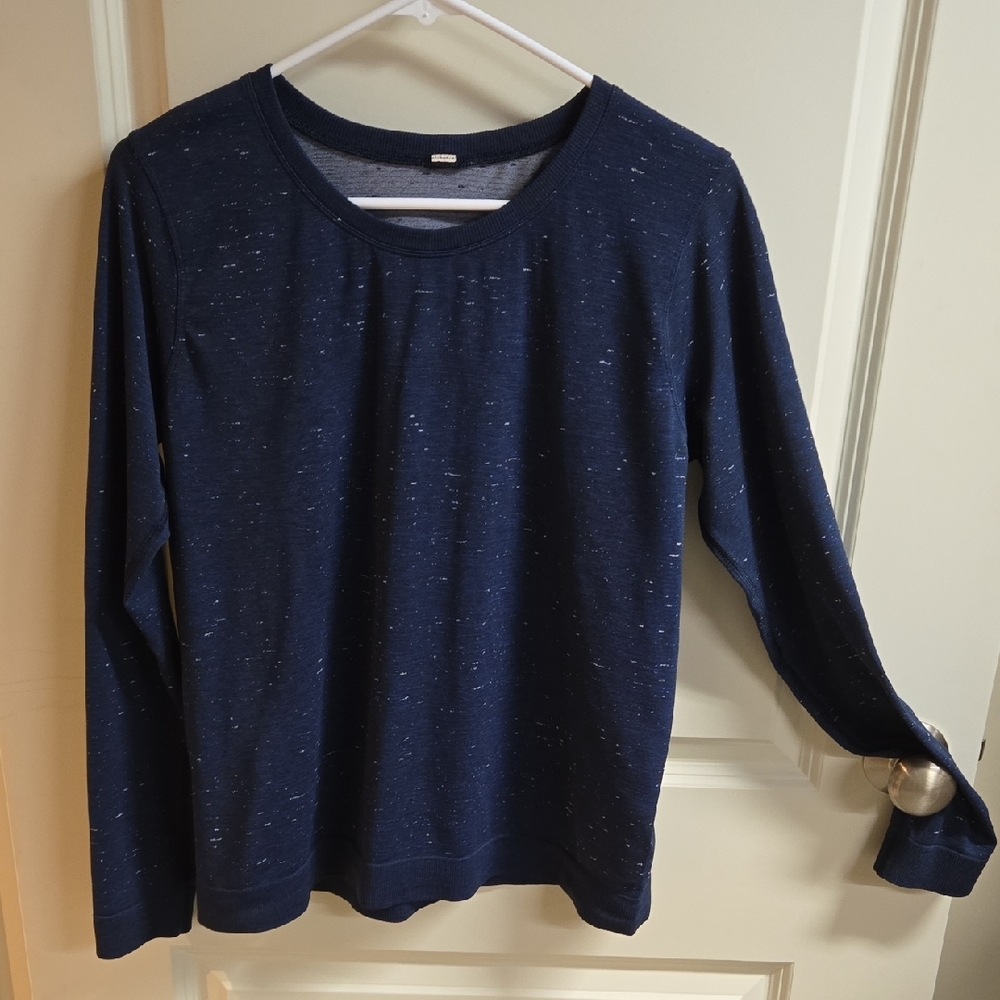 lululemon athletica Navy Long Sleeve Tee
